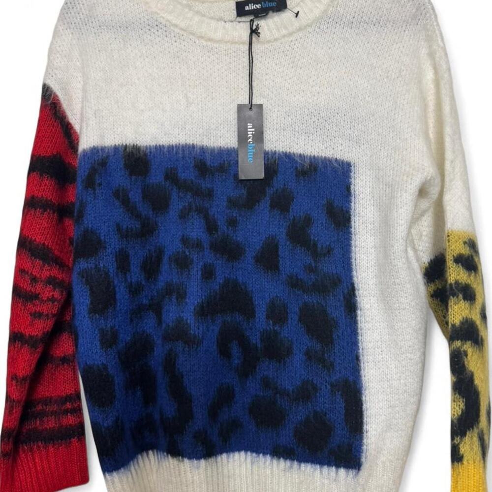 Statement knit sweater by alice